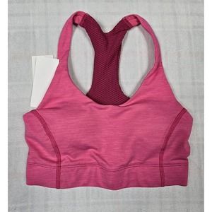 Outdoor Voices Doing Things Thrive Racerback Bra Rasberry Size XXS NWT